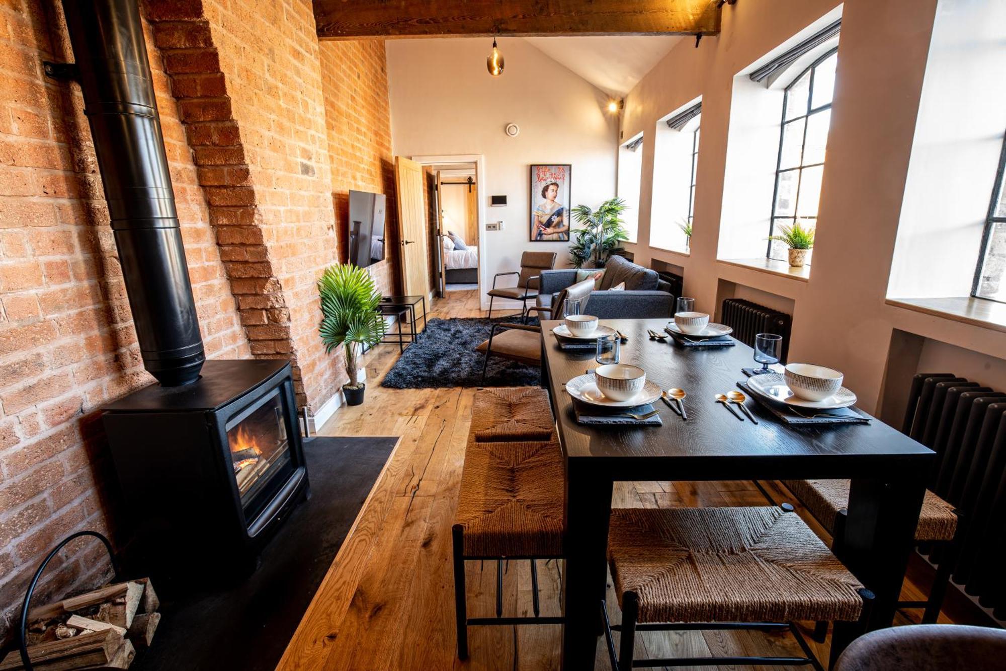 Vip 3Br Grade2 Luxurious Industrial House With Wood Fire, Electric Blinds And Big Cast Iron Windows In The Heart Of The Jq Villa Birmingham Exterior foto